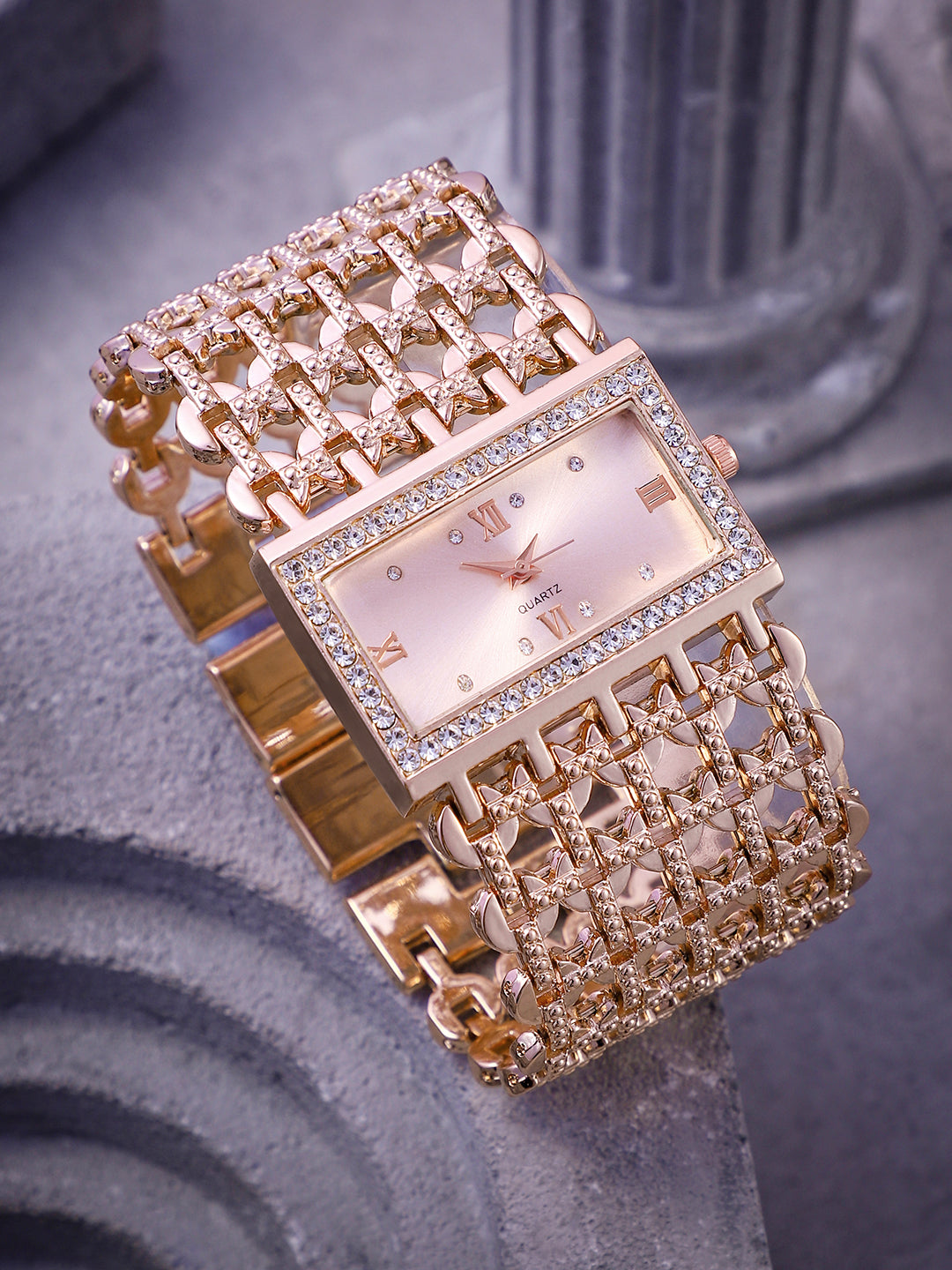 Kayra Rose Gold Watch