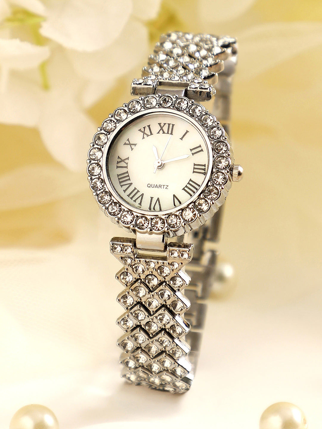 Geena Silver Watch