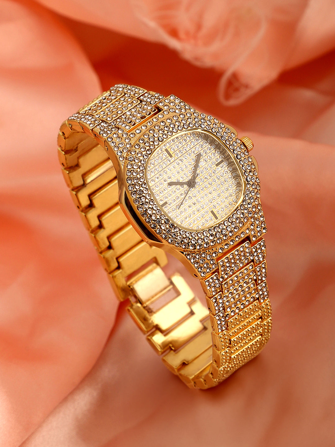 The Embellished Cluster Square Watch