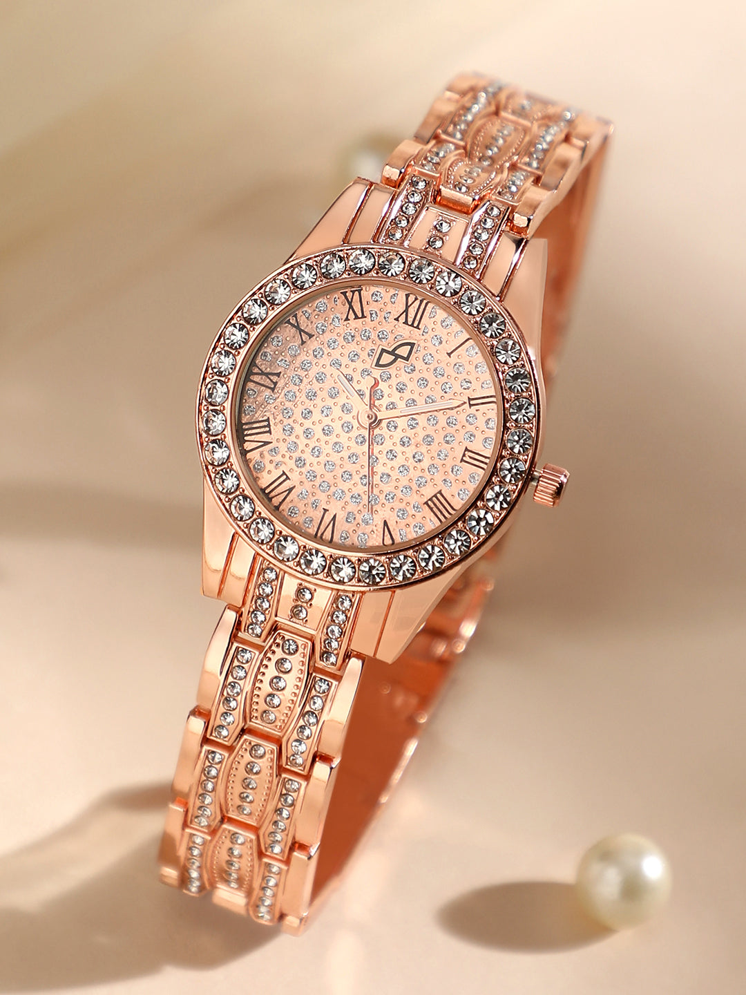 Ginny Rose Gold Watch