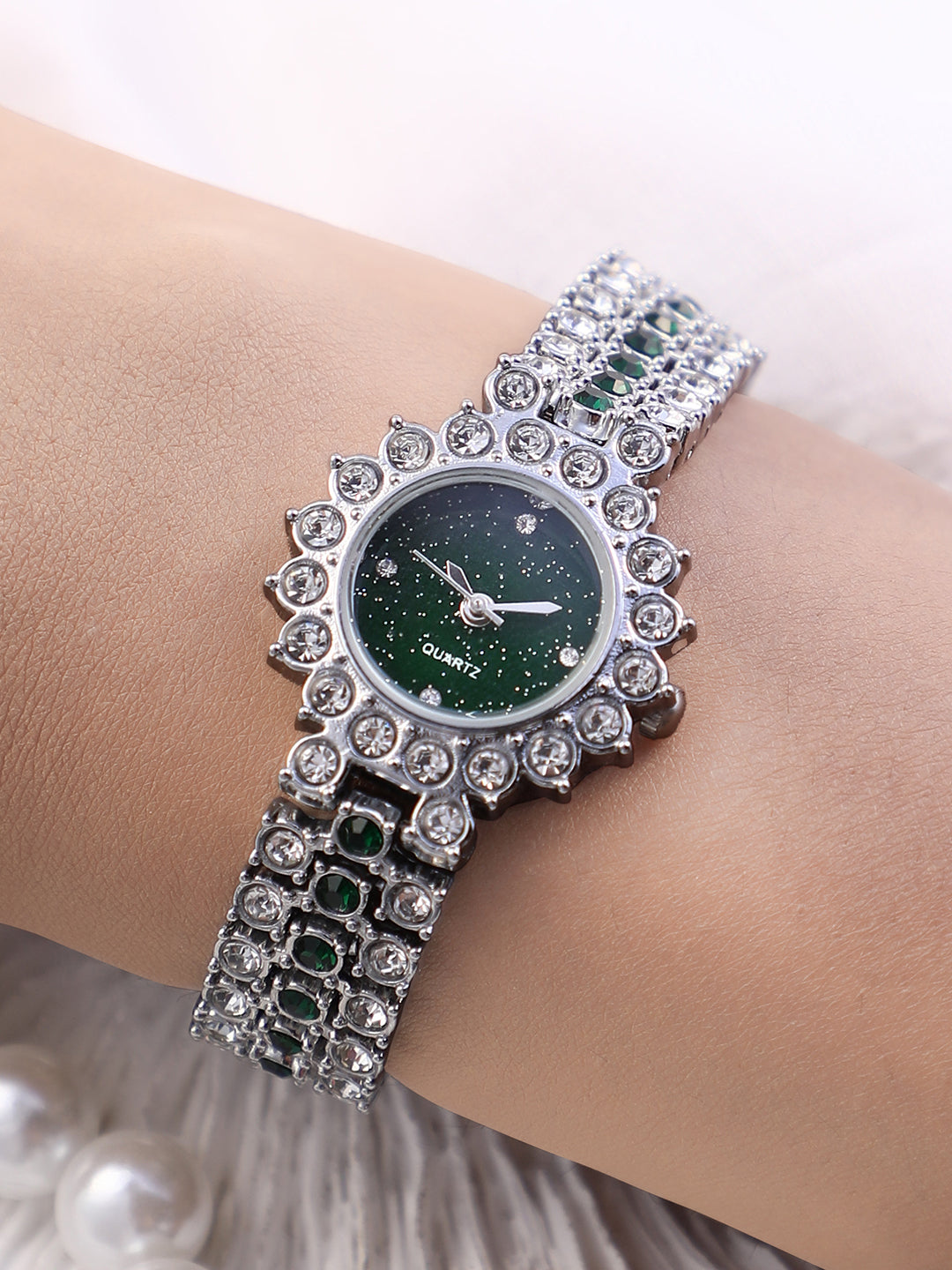 Zena Silver Watch