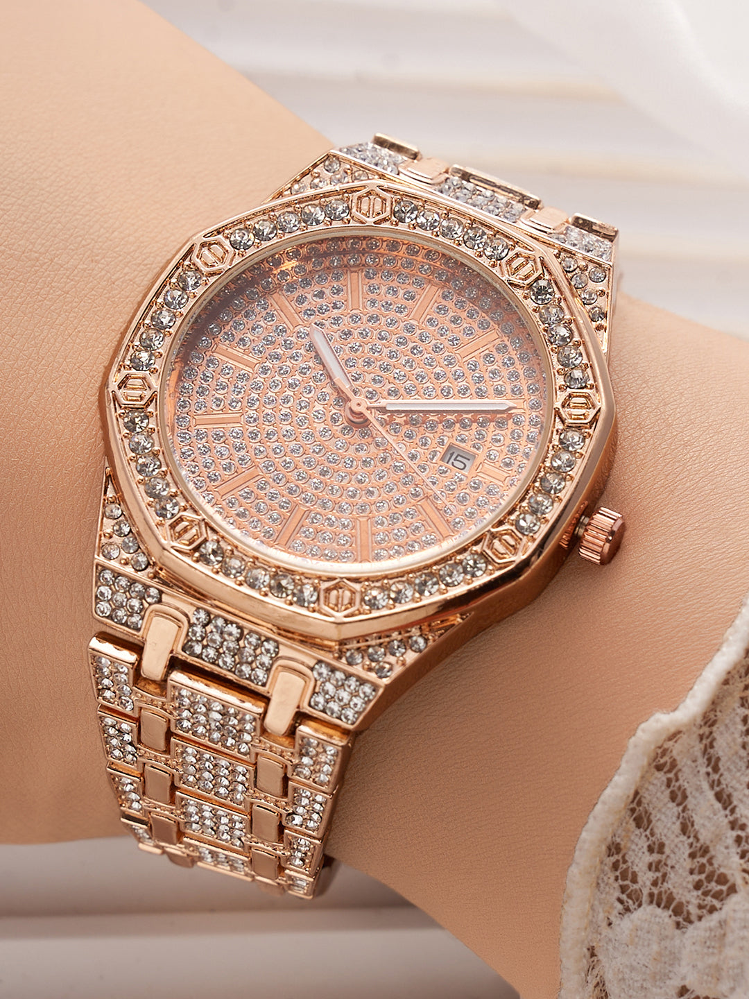 Valentine Rose Gold Watch