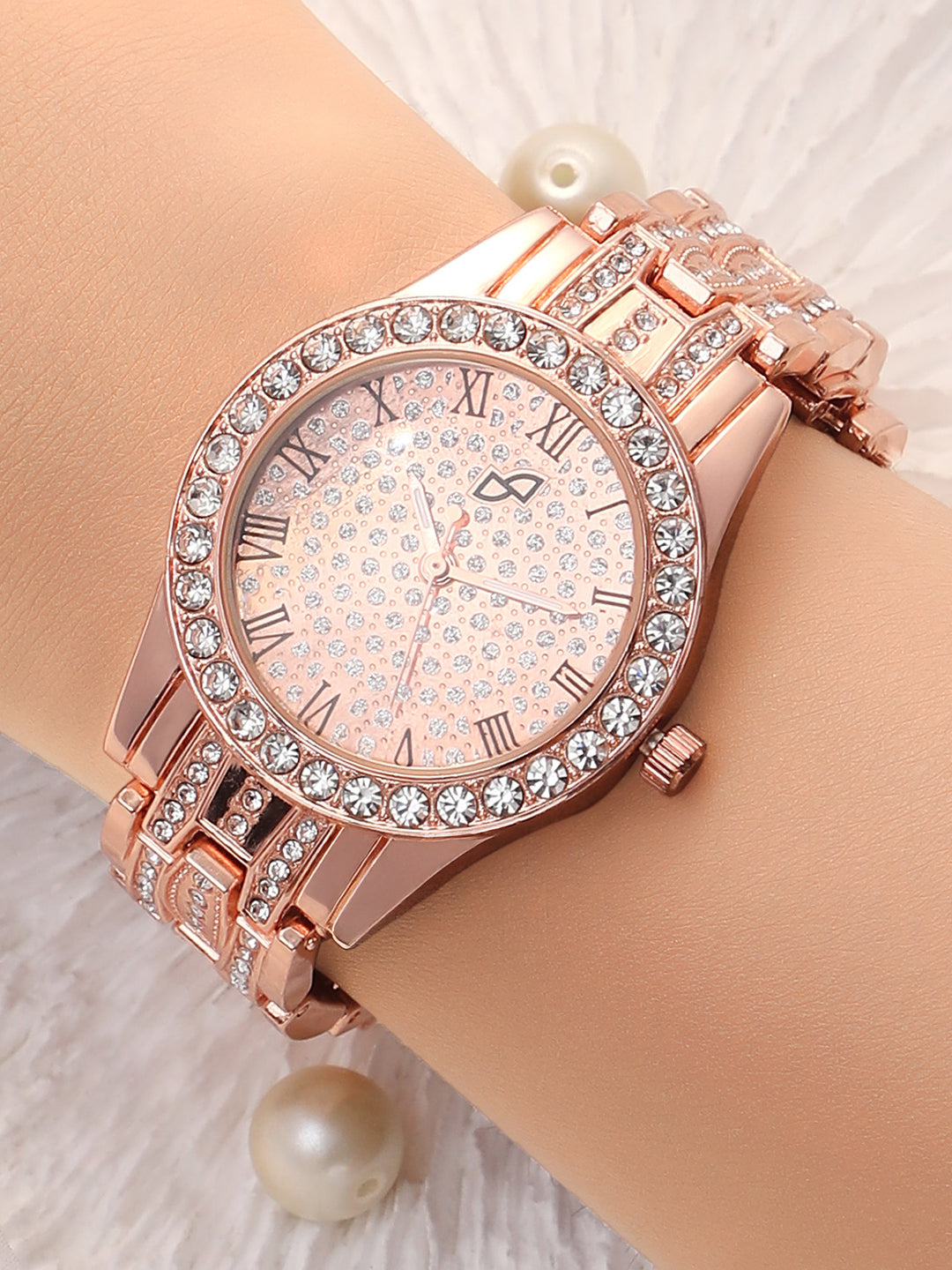 Ginny Rose Gold Watch