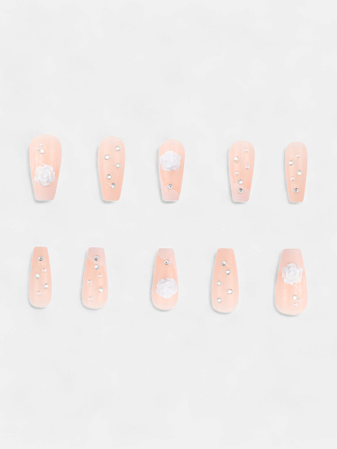 The Rosa Press-On Nails - Soft Pink