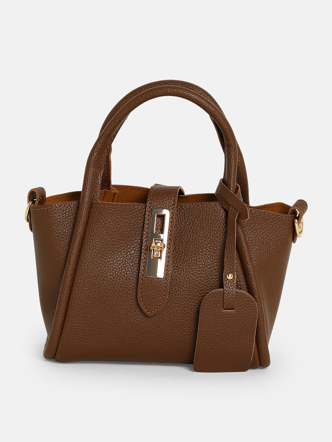 The Galleria Hand Bag - Mocha Brown