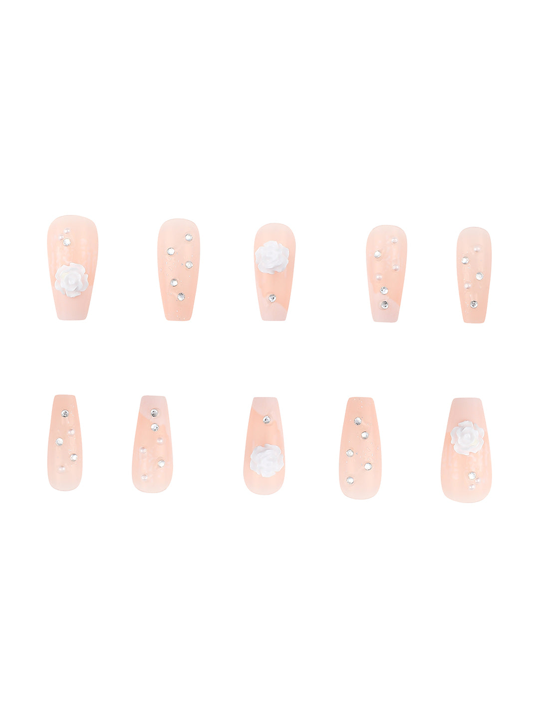 The Rosa Press-On Nails - Soft Pink