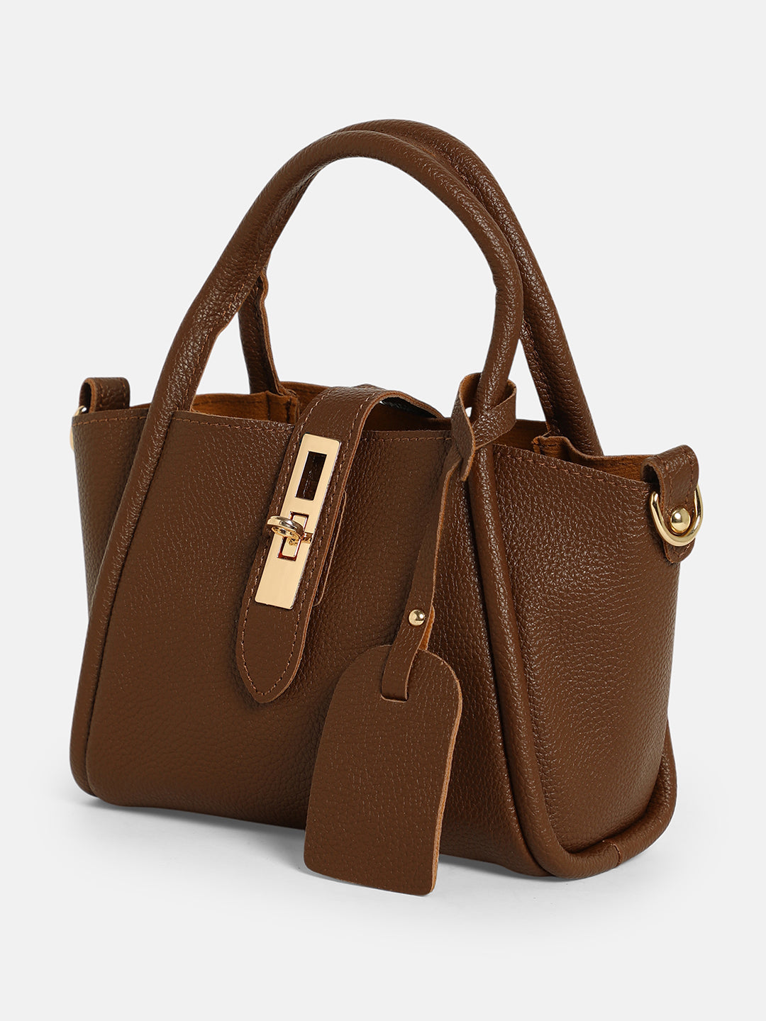 The Galleria Hand Bag - Mocha Brown