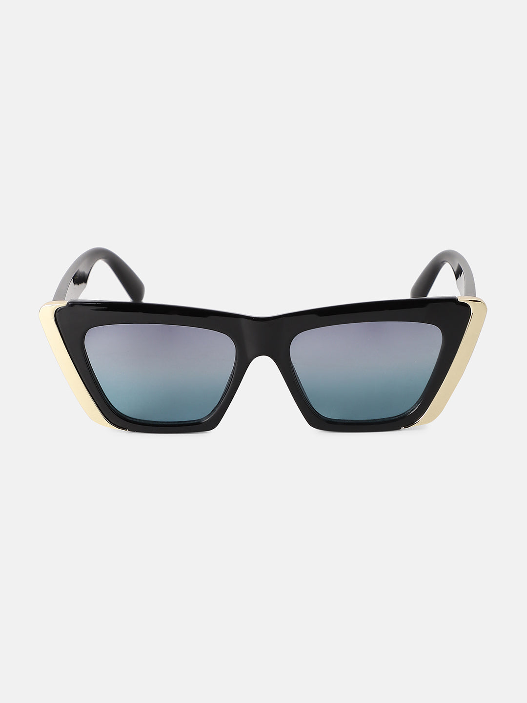 Women's Full Rim Cateye Sunglasses - Black
