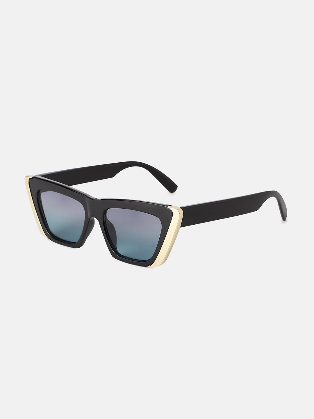 Women's Full Rim Cateye Sunglasses - Black