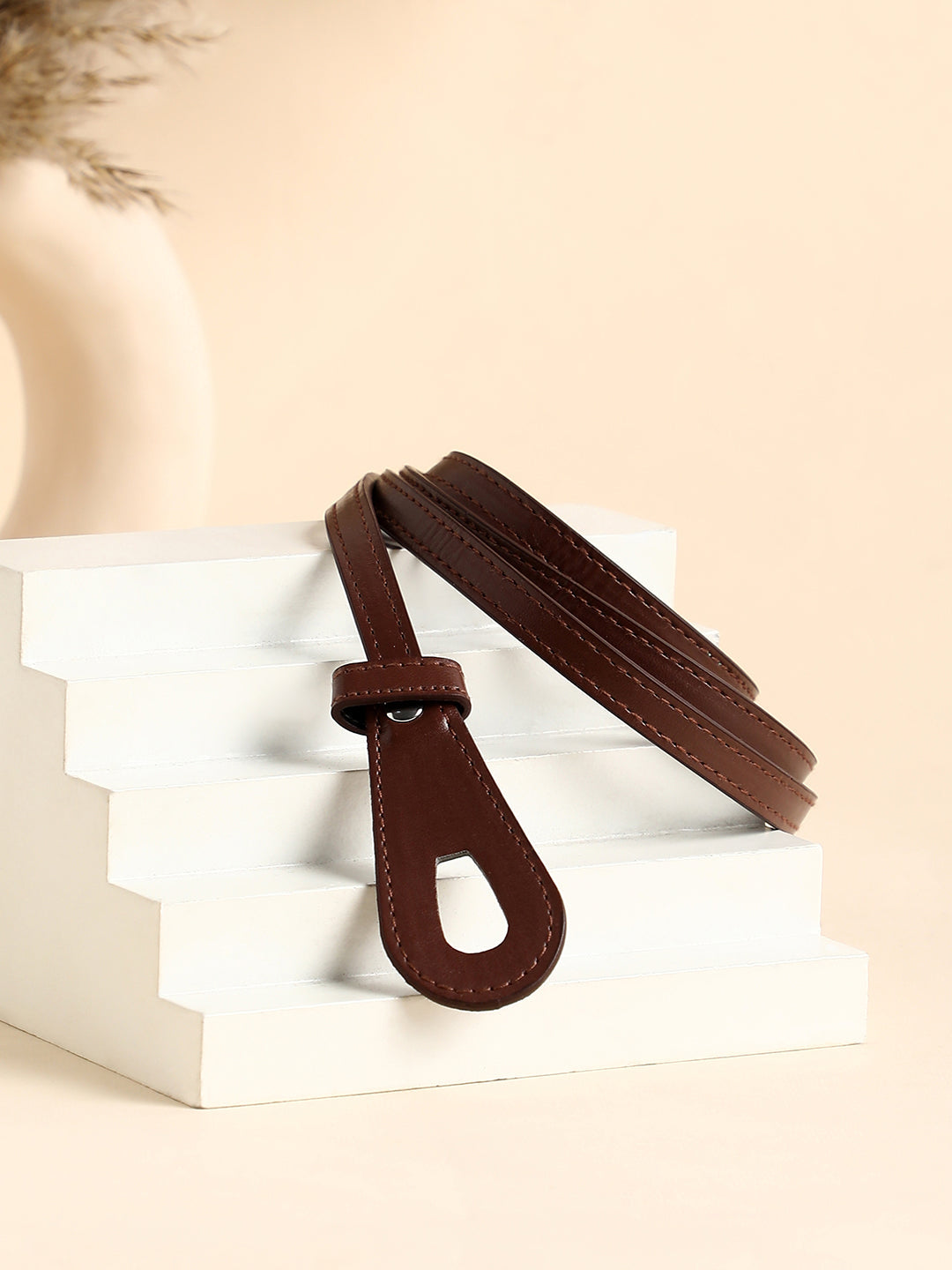 The Curve Loop Belt - Brown