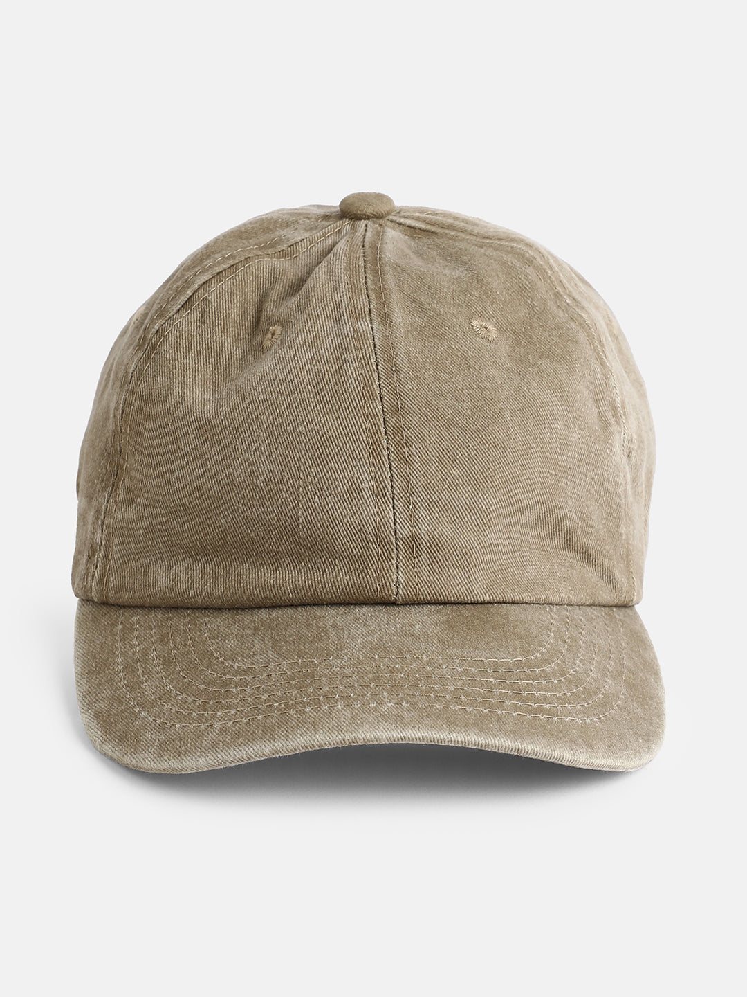 Solid Baseball Cap - Oatmeal