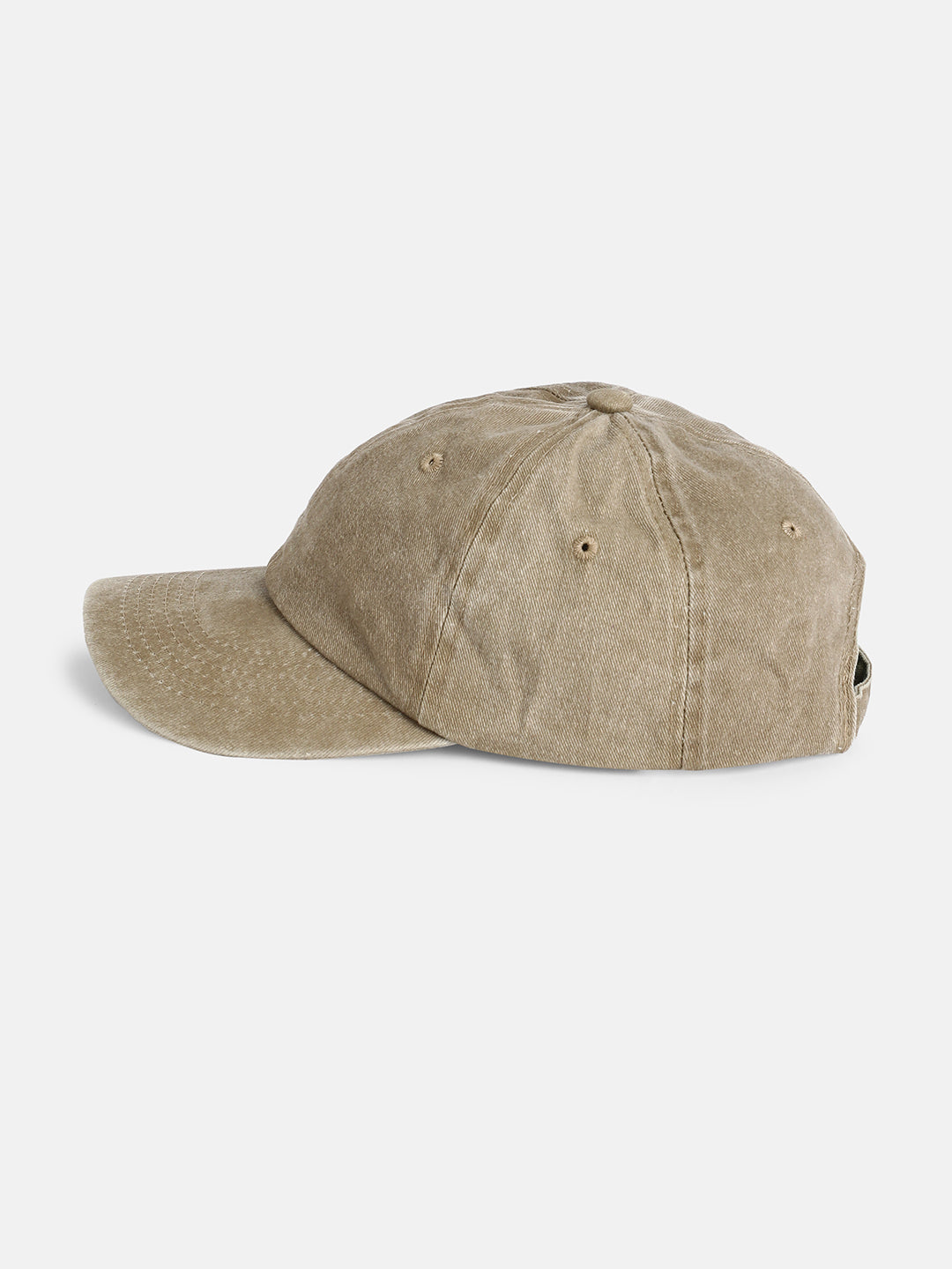 Solid Baseball Cap - Oatmeal