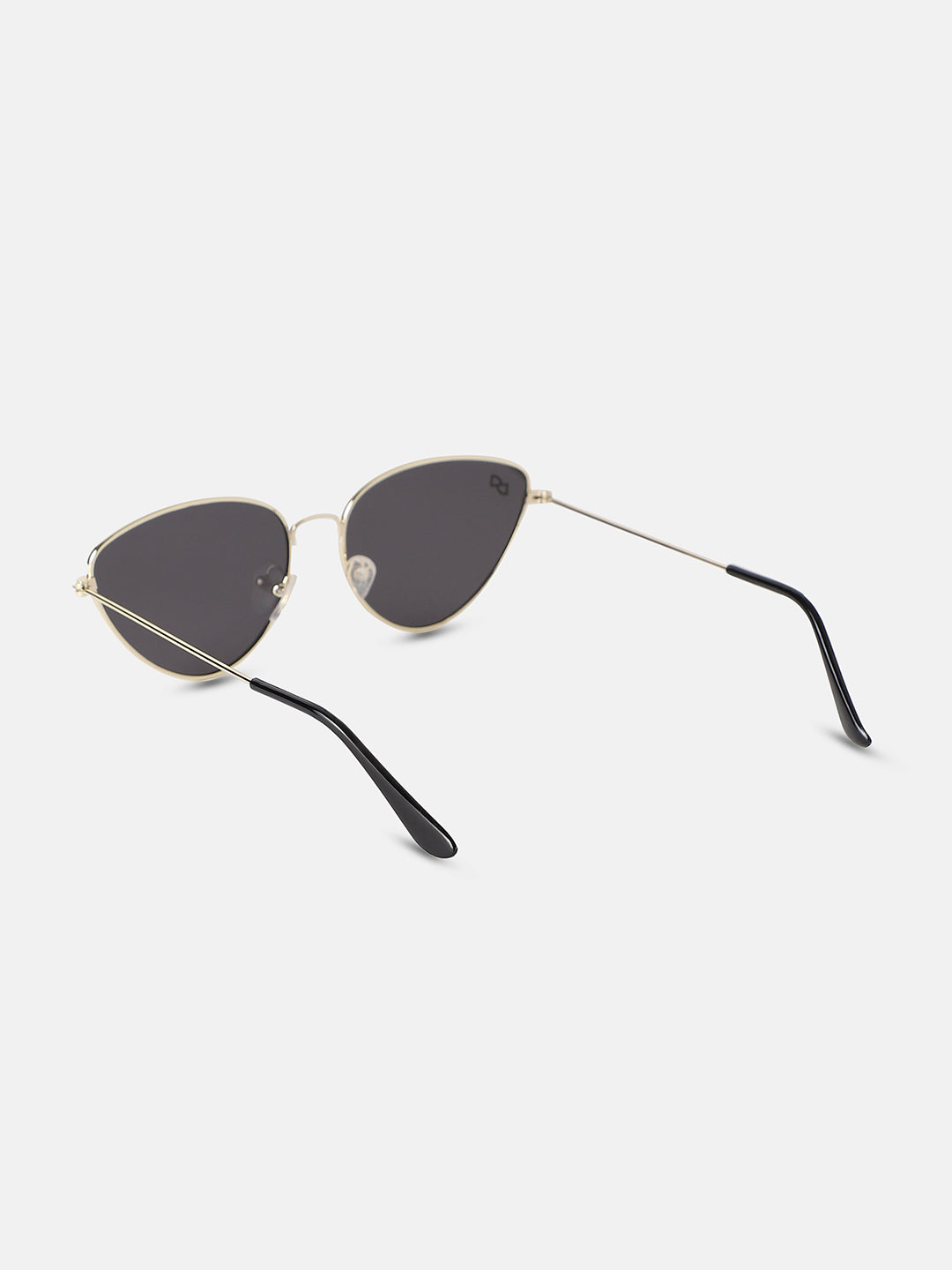 Full Rim Cateye Sunglasses - Gold