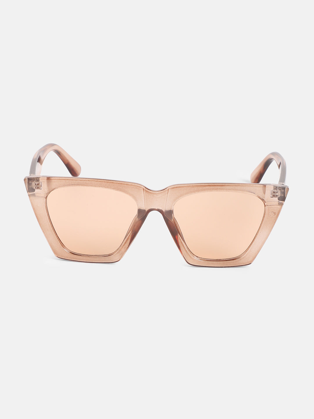 Full Rim Cateye Sunglasses - Brown