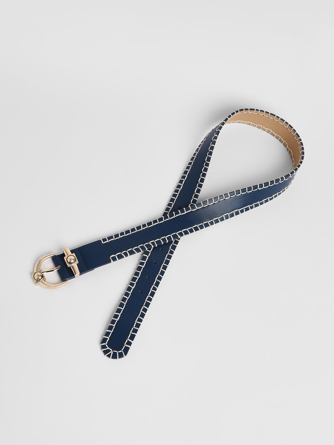 The Mariner Buckle Belt - Prussian Blue