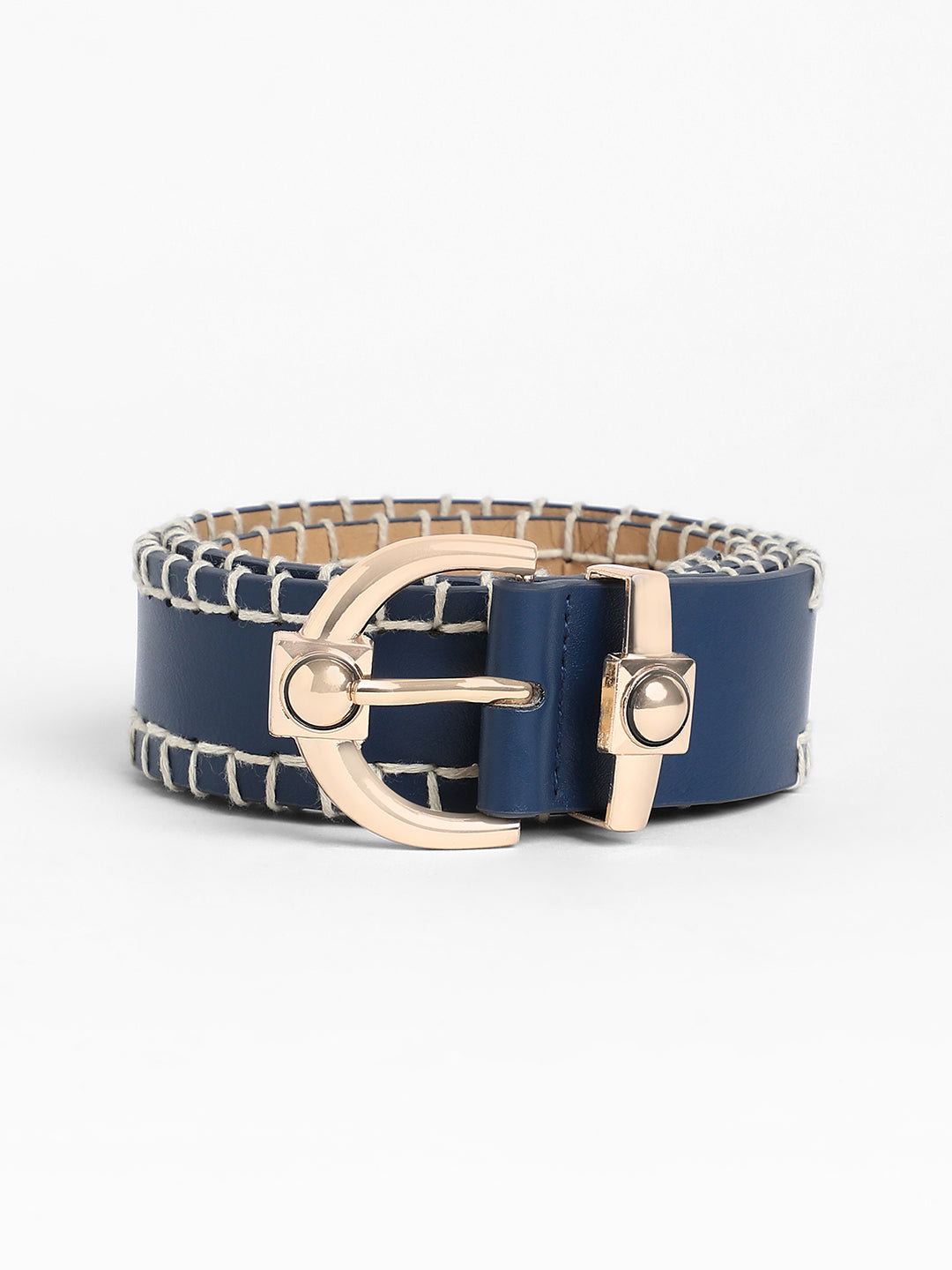 The Mariner Buckle Belt - Prussian Blue