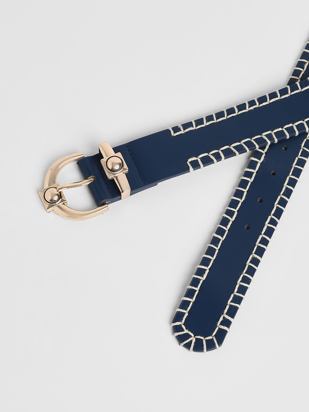 The Mariner Buckle Belt - Prussian Blue