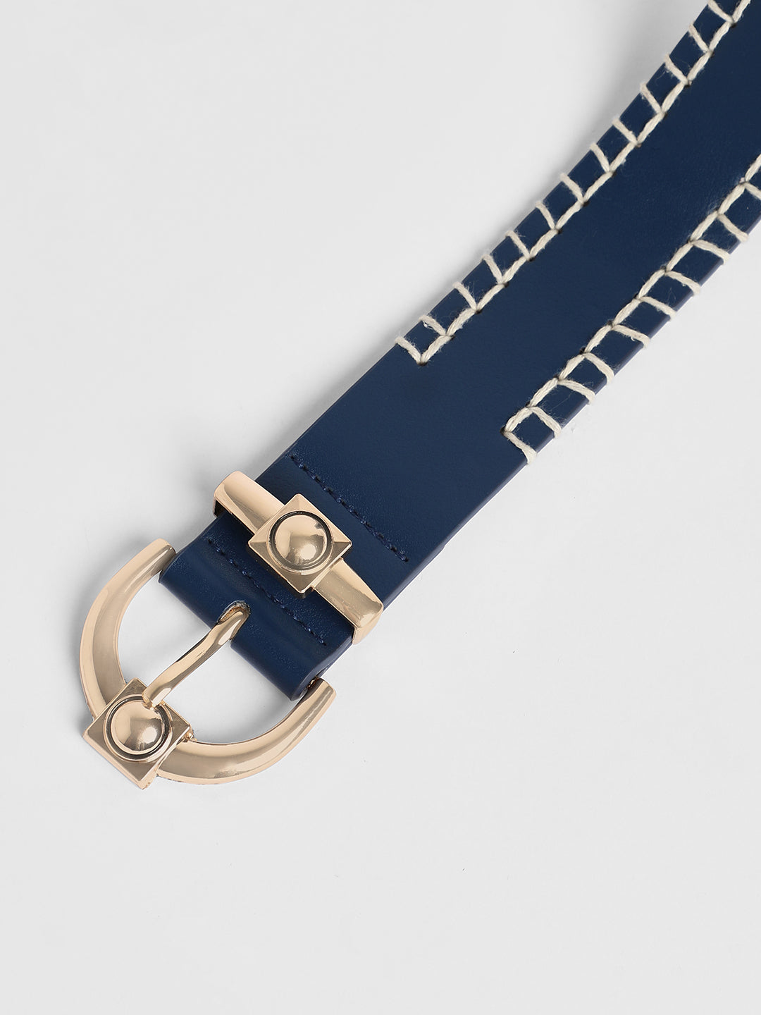 The Mariner Buckle Belt - Prussian Blue