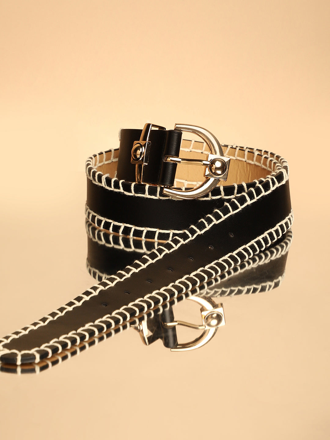 The Mariner Buckle Belt - Raven Black