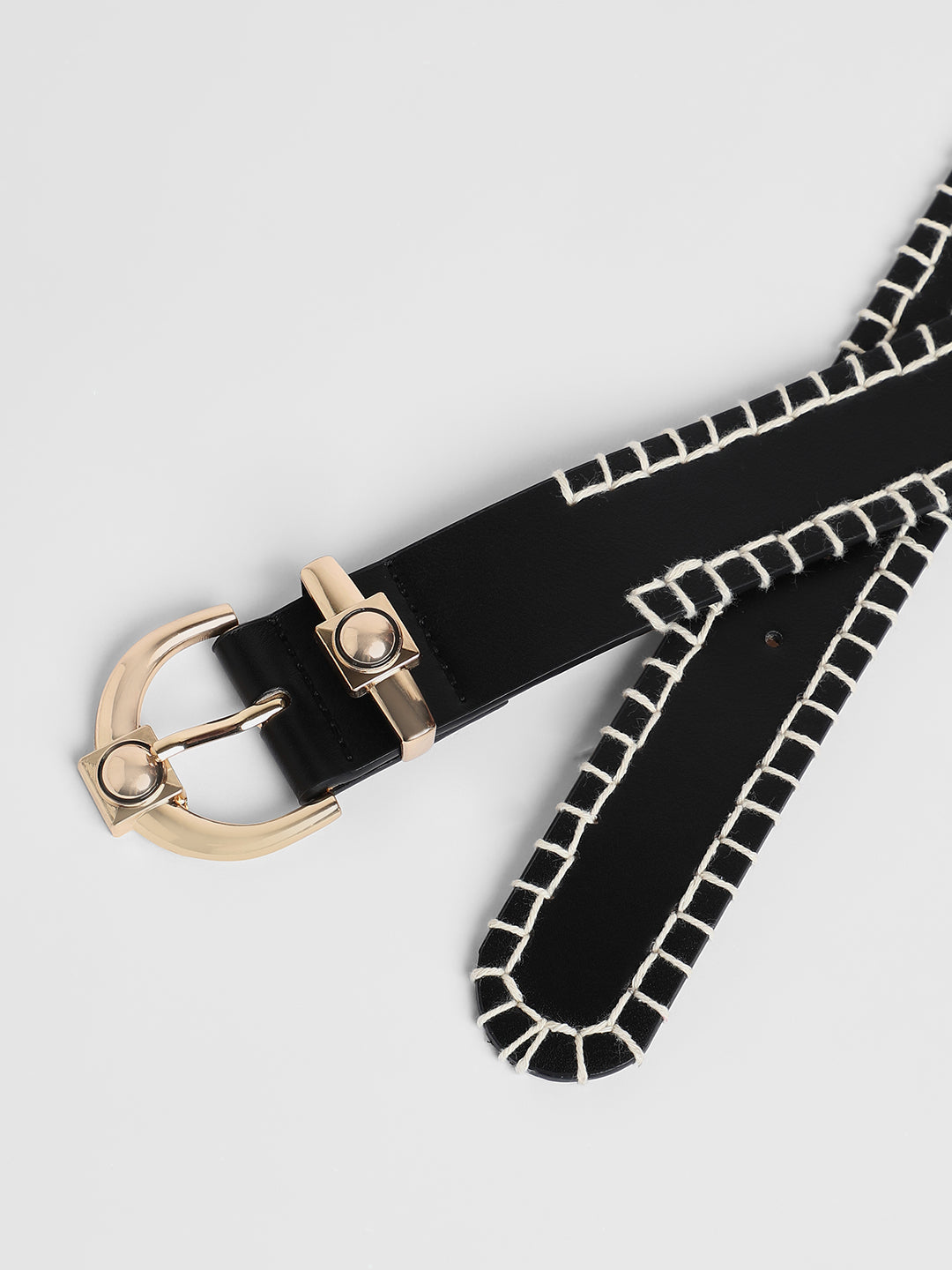 The Mariner Buckle Belt - Raven Black