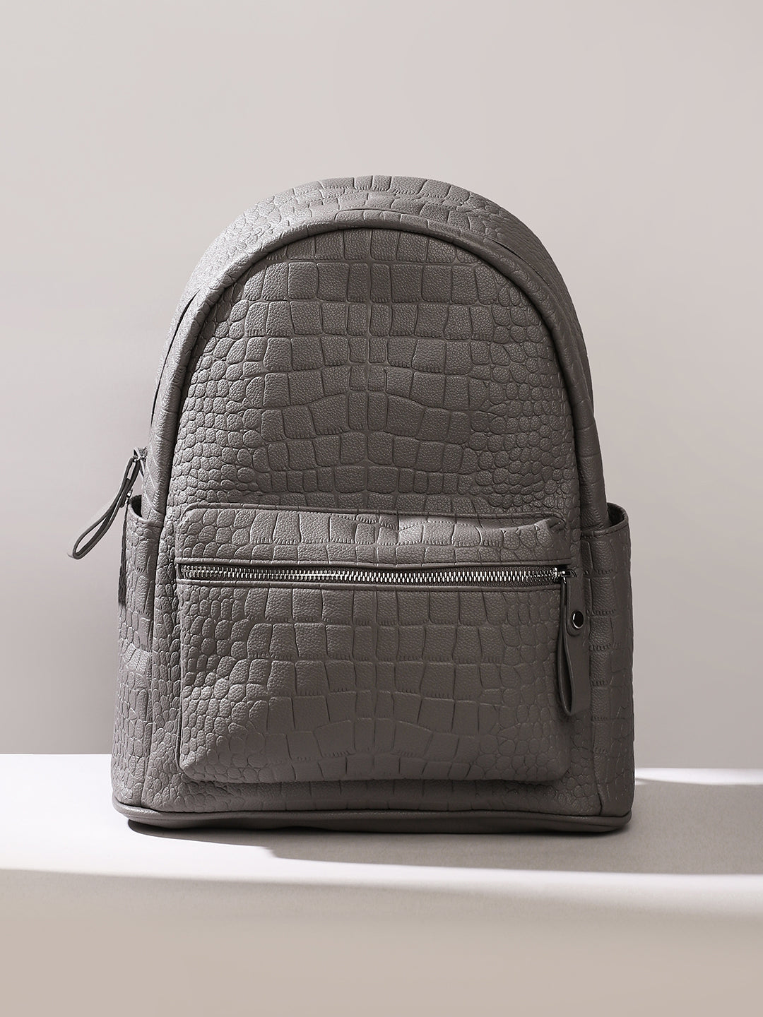 The Croc Curve Backpack - Coin Grey