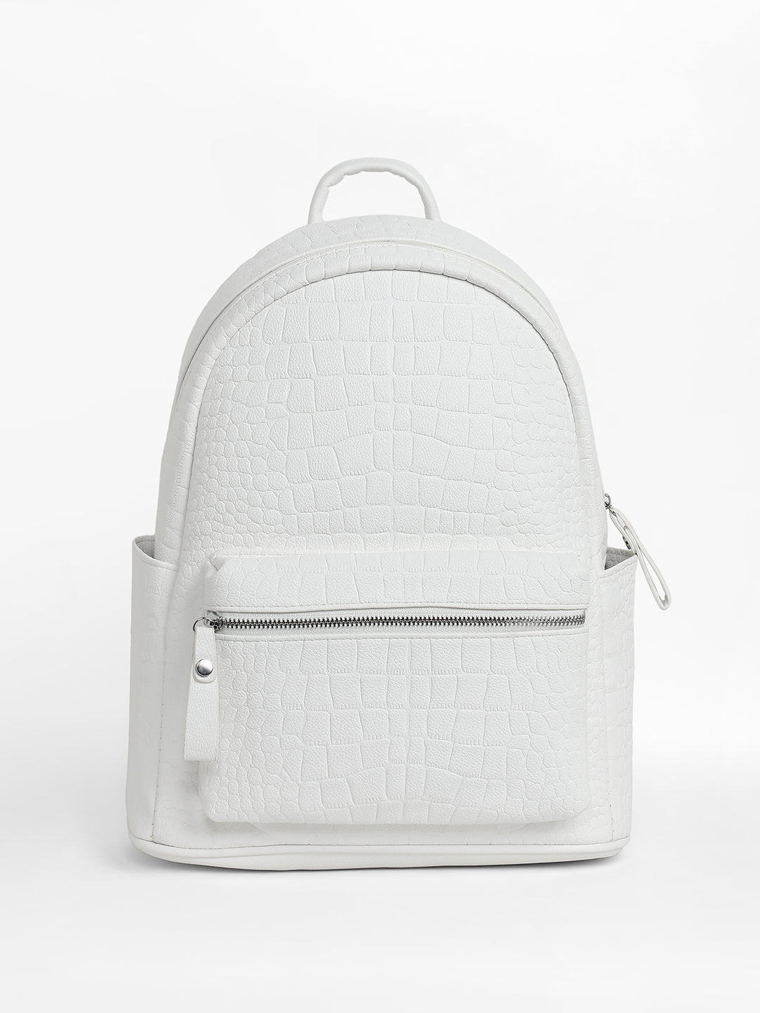 The Croc Curve Backpack - Daisy White