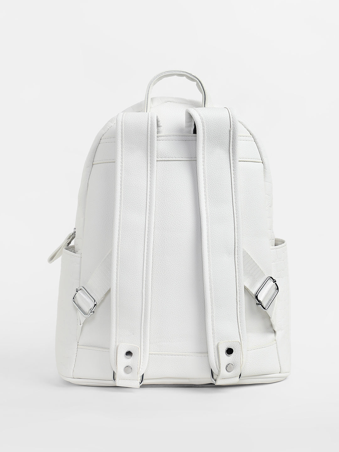 The Croc Curve Backpack - Daisy White