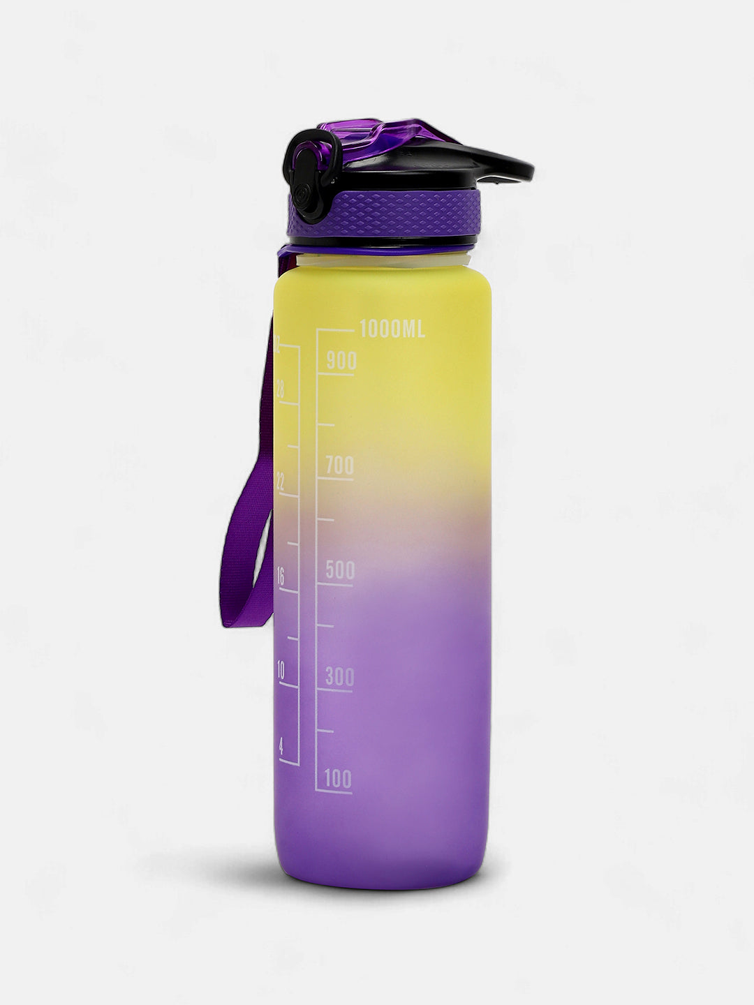 The Hydration Itinerary Sipper (1000 Ml) - Lemon Yellow