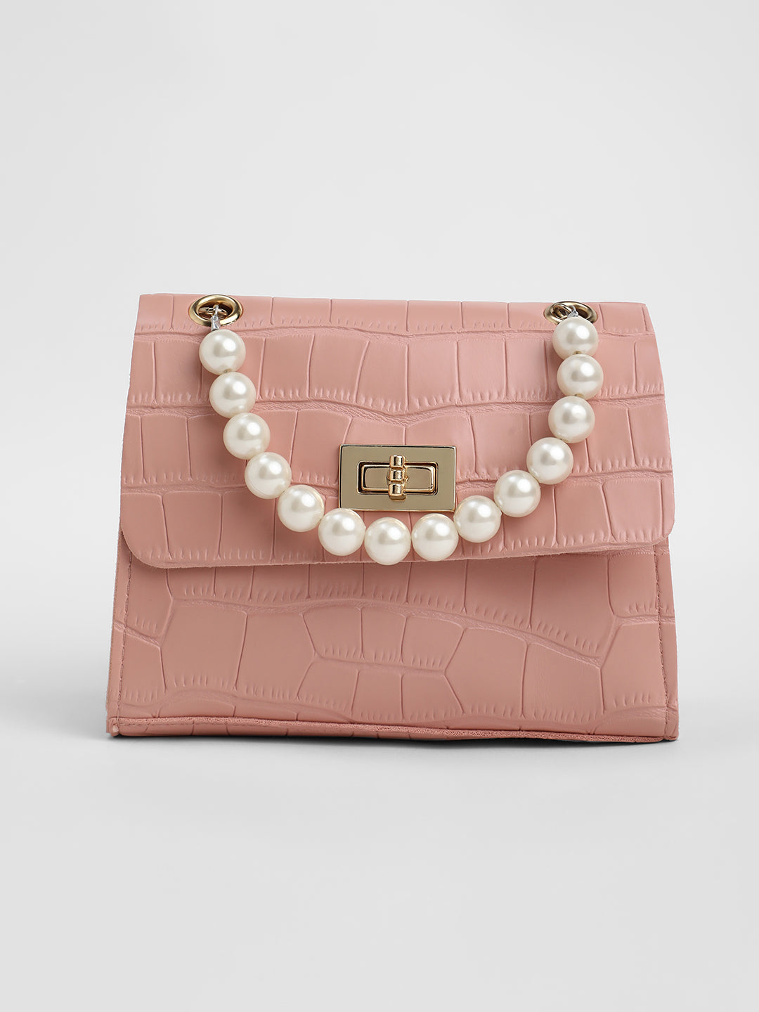 The Belle Micro Hand Bag - Blush Pink