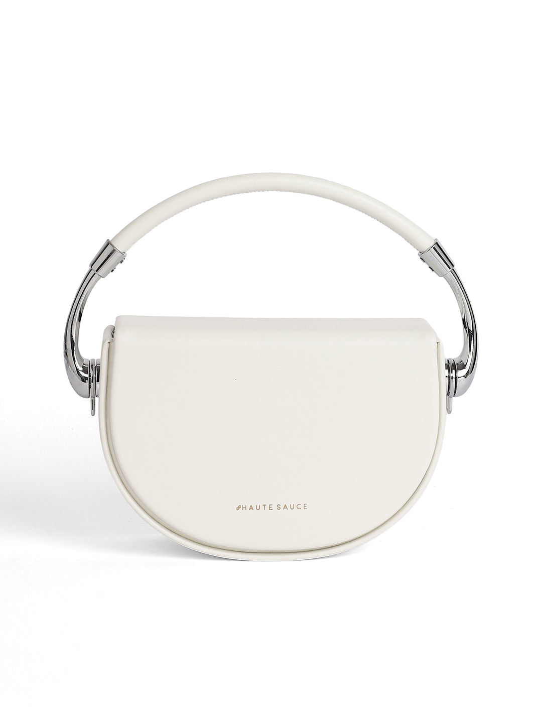 The Semi Hand Bag - Chalk White