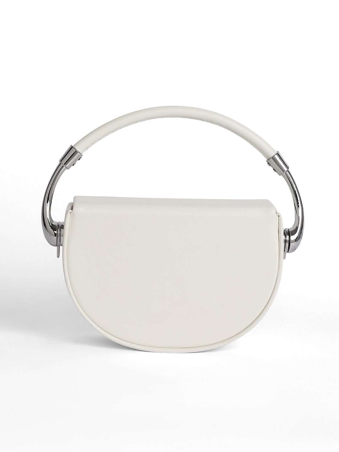 The Semi Hand Bag - Chalk White