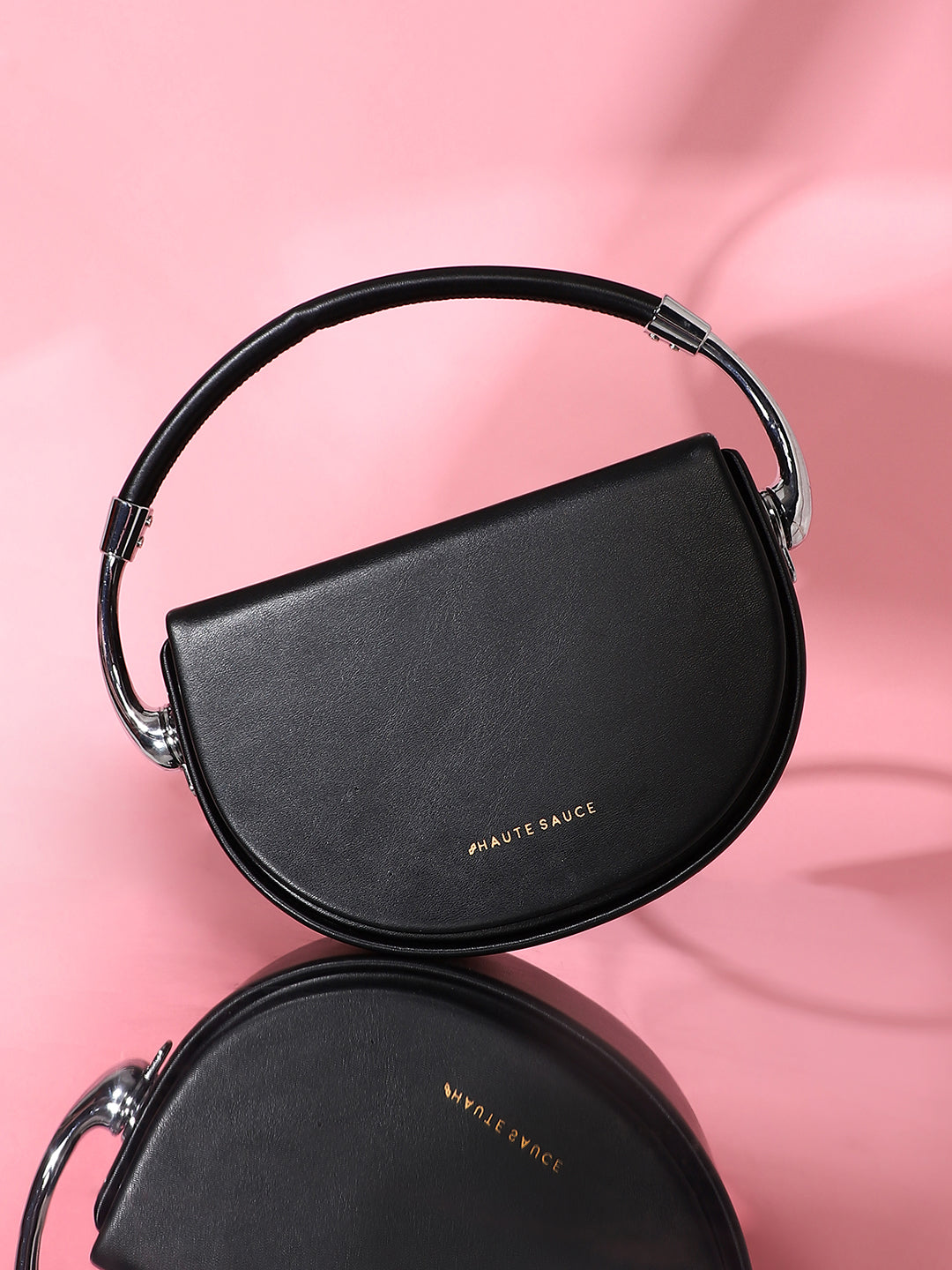 The Semi Hand Bag - Midnight Black