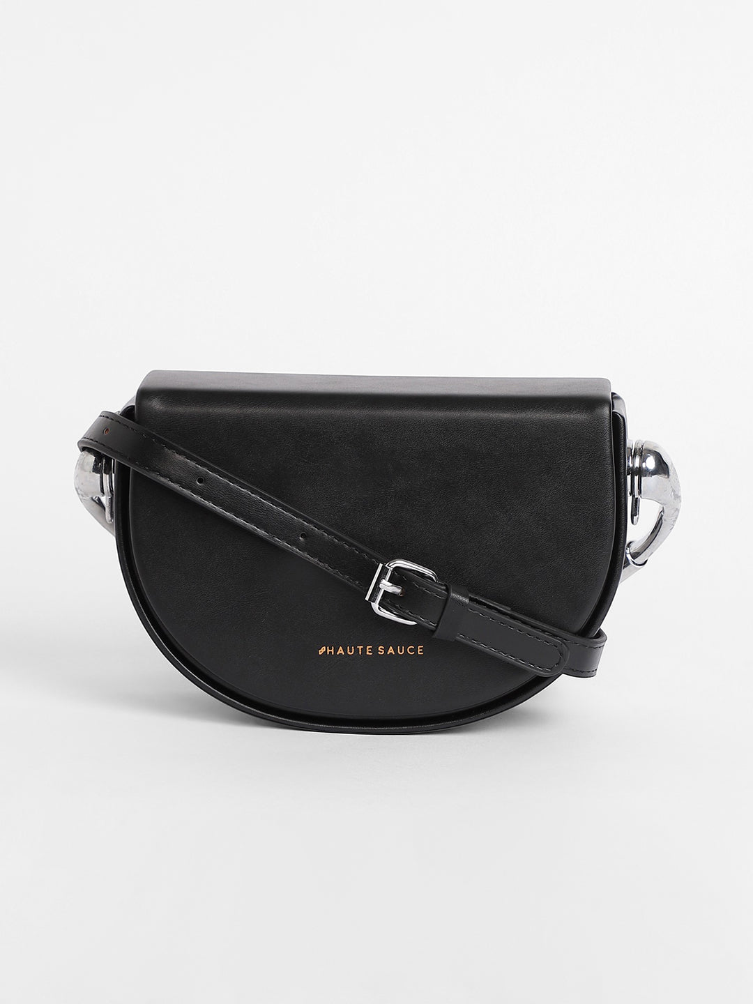 The Semi Hand Bag - Midnight Black