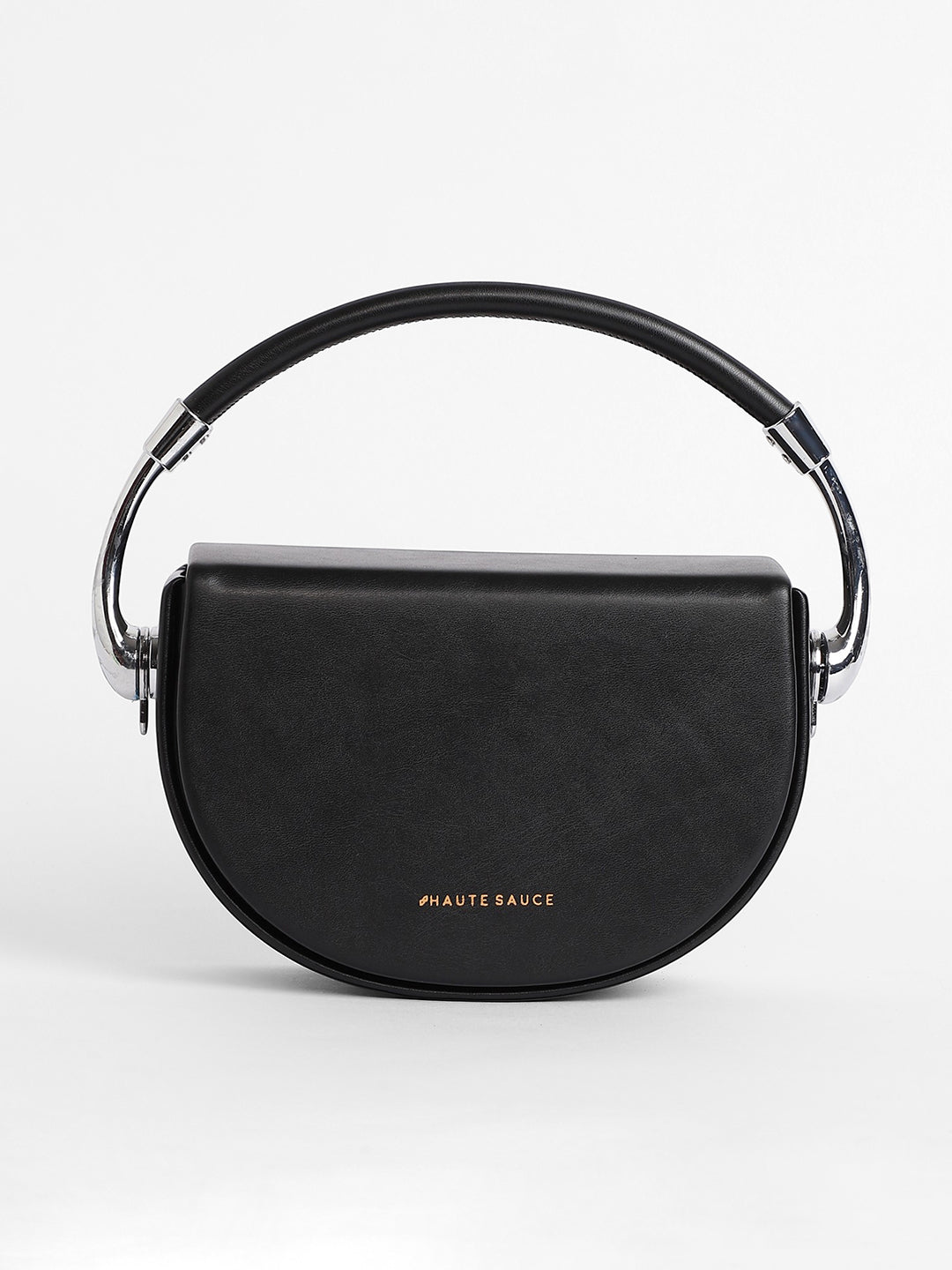 The Semi Hand Bag - Midnight Black