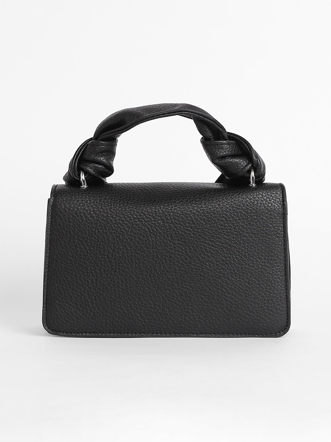 The Monogram Sash Hand Bag - Midnight Black