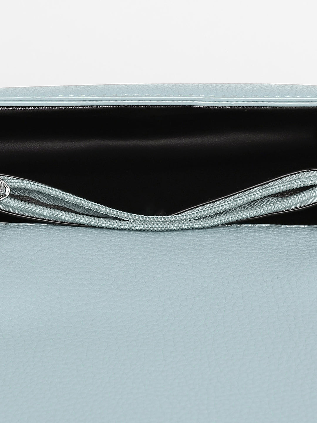 The Monogram Sash Hand Bag - Powder Blue