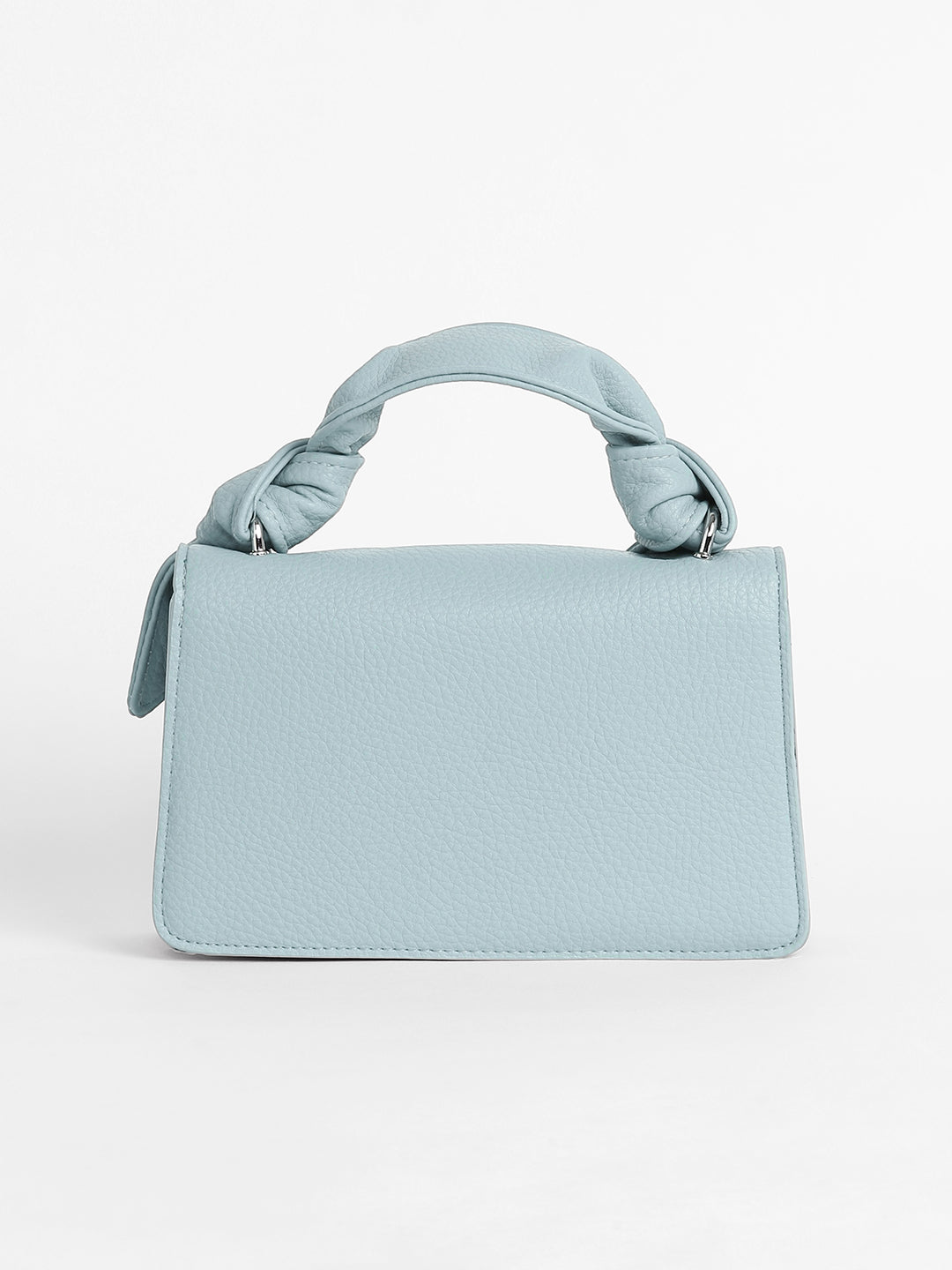 The Monogram Sash Hand Bag - Powder Blue