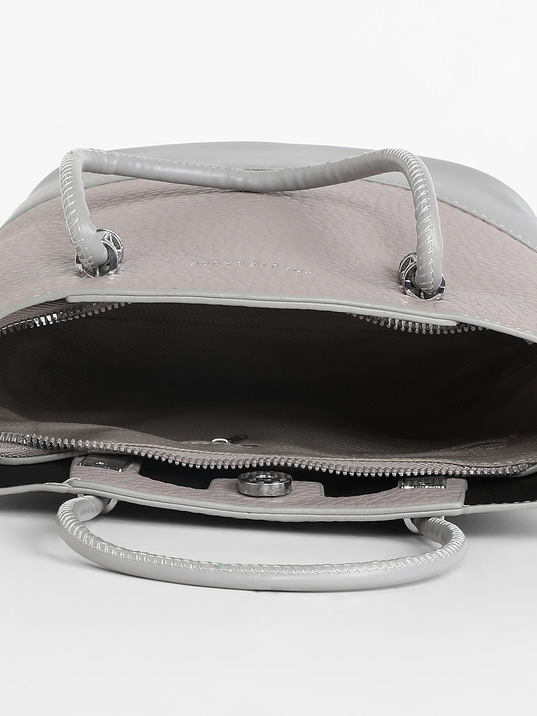 The Basket Hand Bag - Cloud Grey