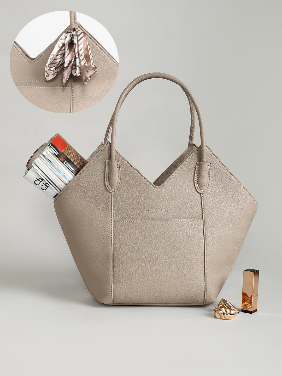 The Pike Tote Bag - Beige