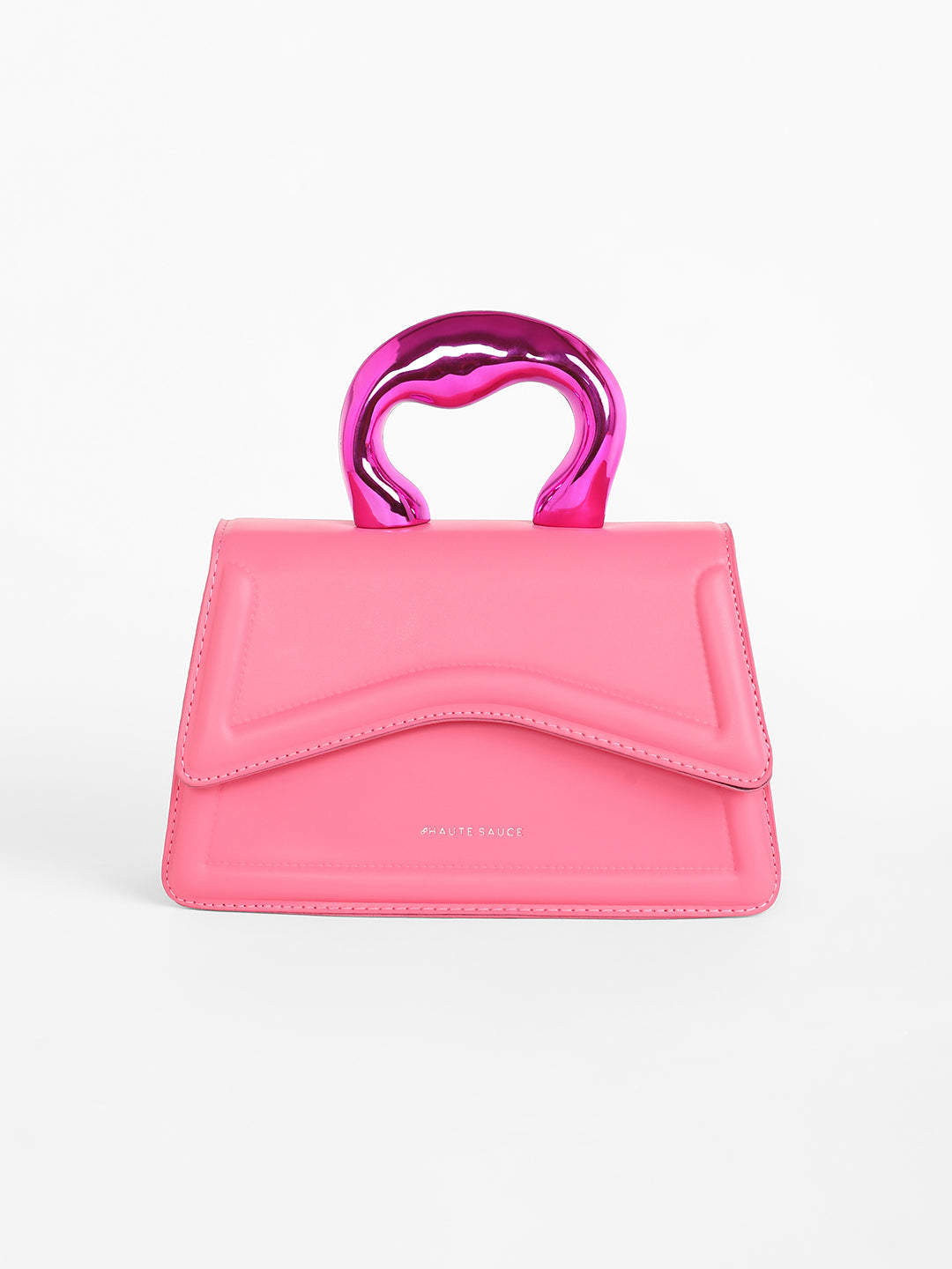 The Caldera Gloss Hand Bag - Rouge Pink