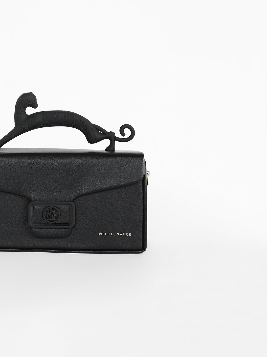 The Jaguar Frost Hand Bag - Midnight Black