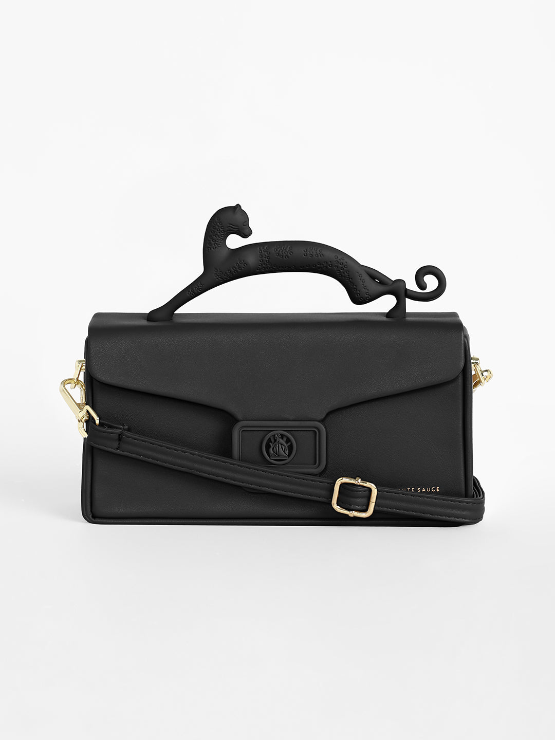 The Jaguar Frost Hand Bag - Midnight Black