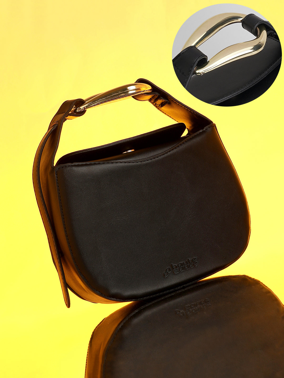 The Etna Hand Bag - Onyx Black