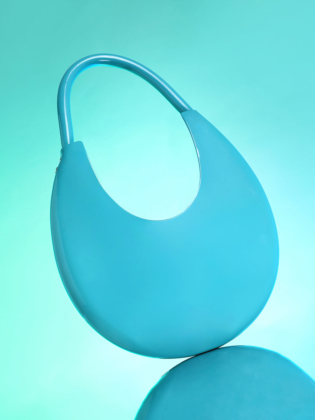 The Lucida Hobo Bag - Ocean Blue