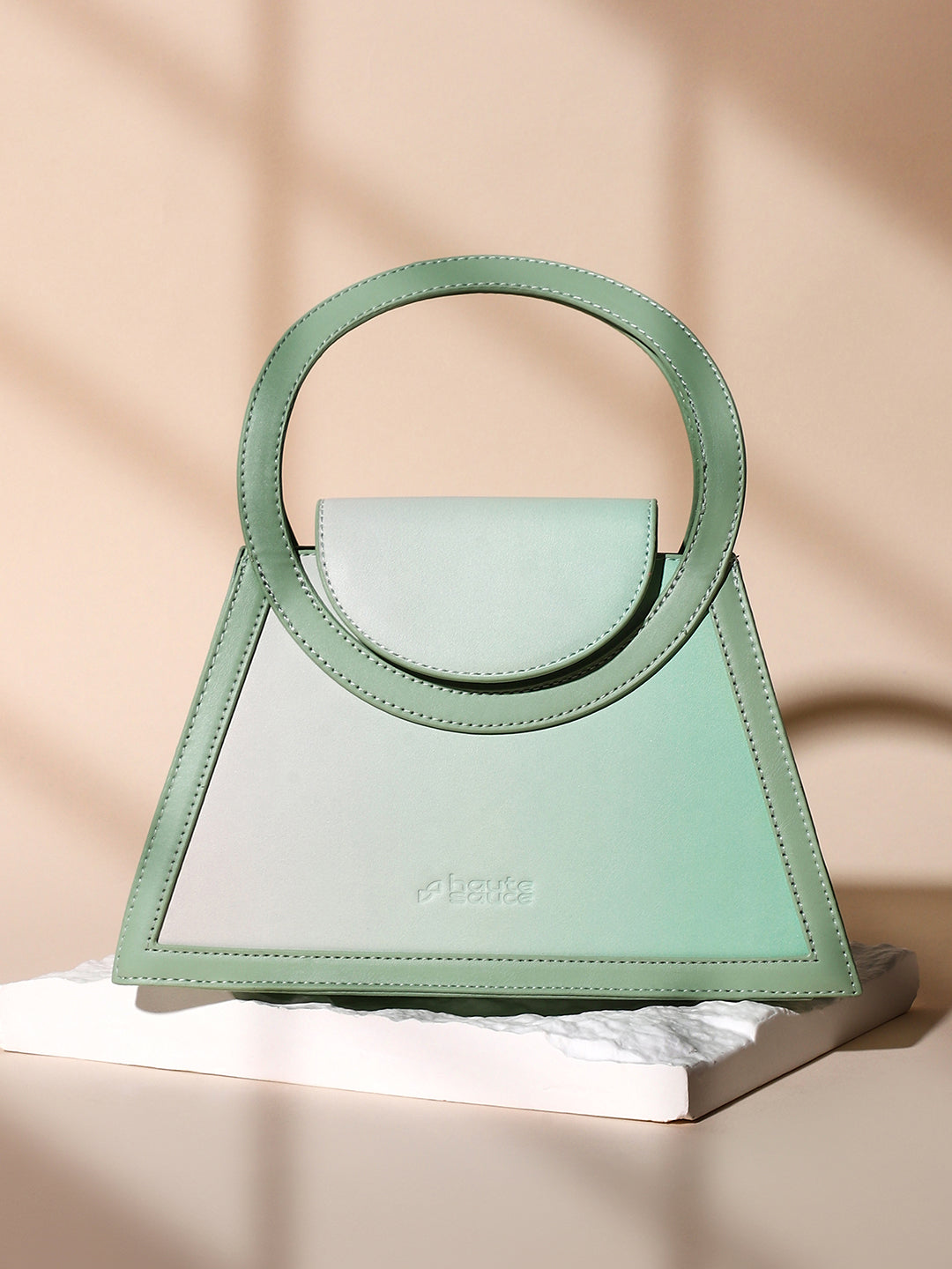 The Aureola Hand Bag - Mint Green