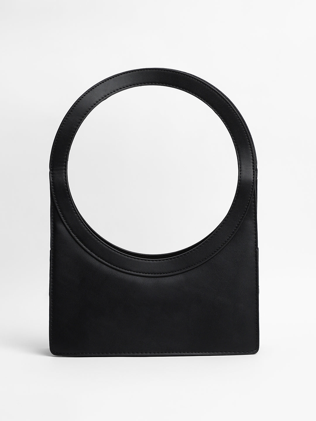 The Aureola Shoulder Bag - Onyx Black