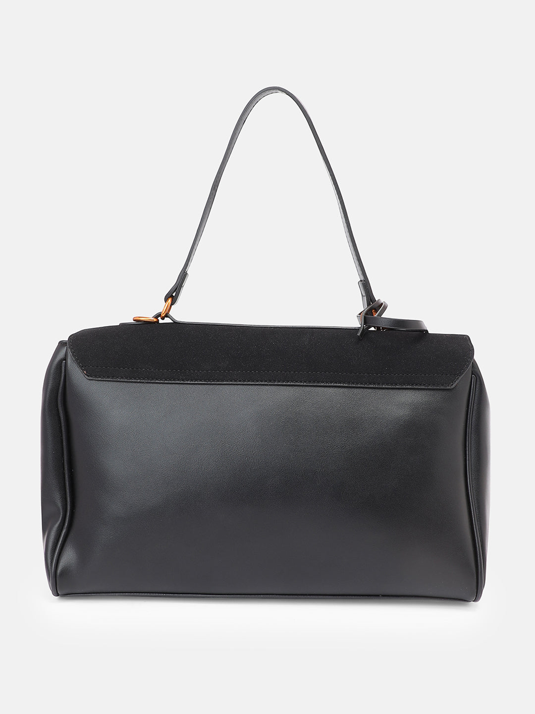 The Lume Satchel Bag - Onyx Black