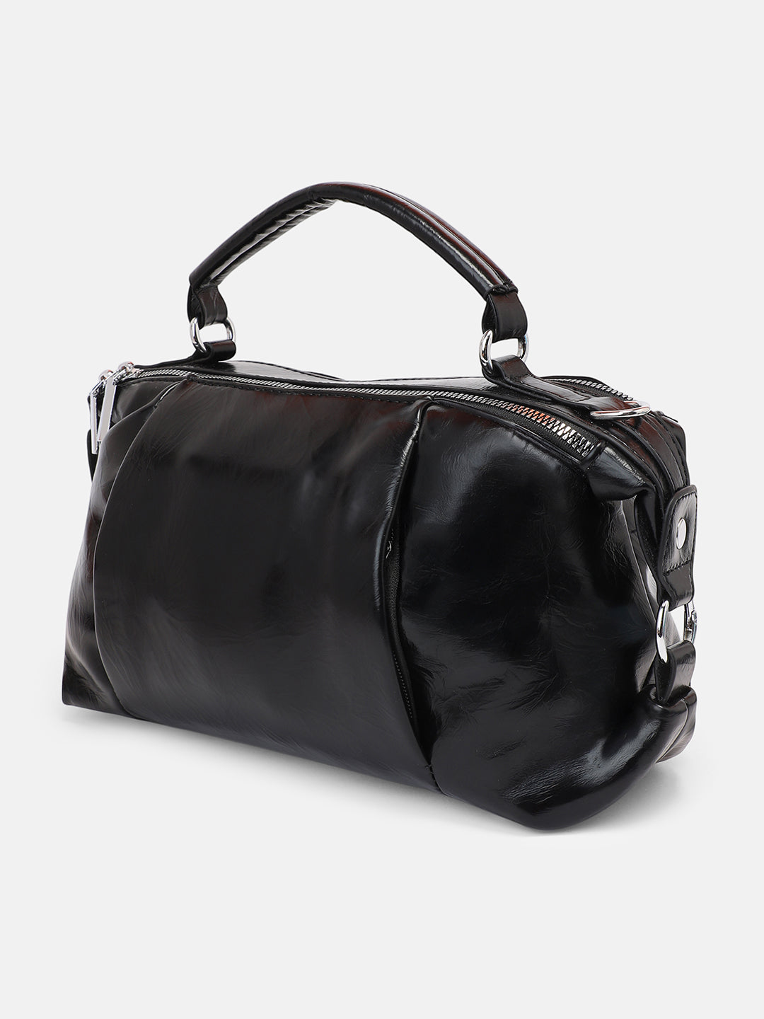 The Clairemont Hand Bag - Onyx Black