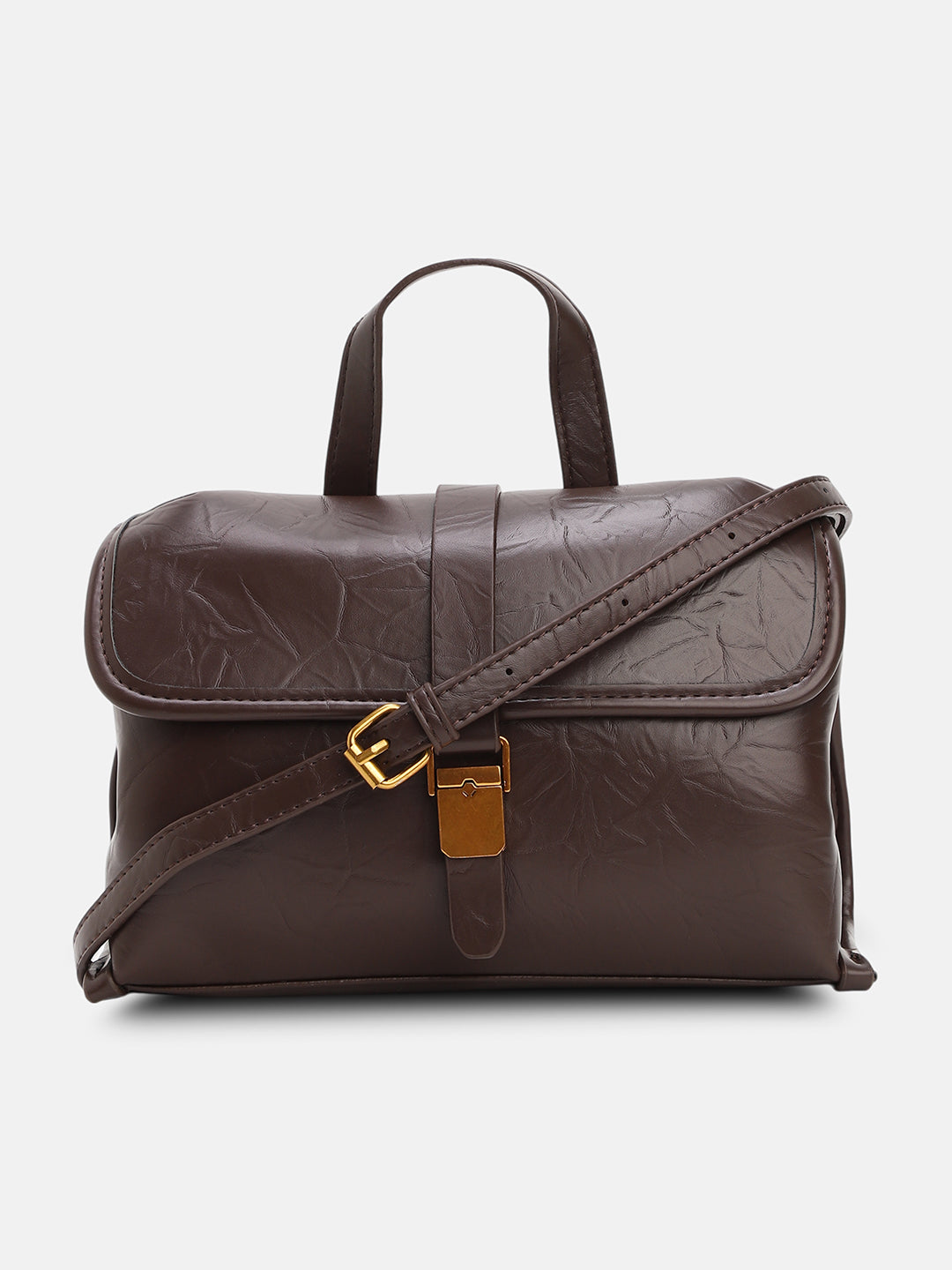 The Solis Sling Bag - Coffee Brown