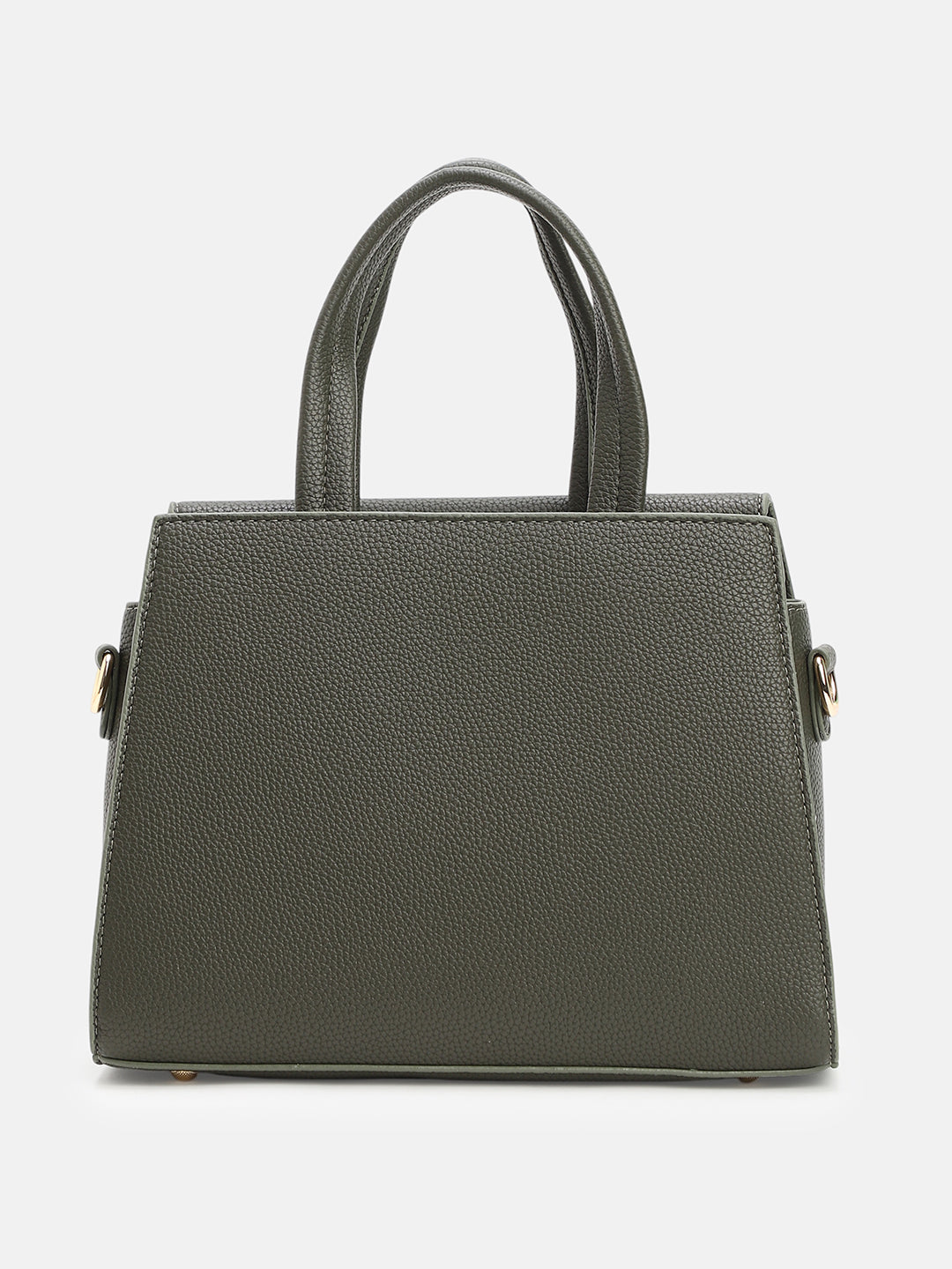 The Auraté Hand Bag - Seaweed Green